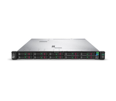 Сервер HPE Proliant DL360 Gen10/ Xeon 3106 Bronze/ 16GB/ S100i (ZM/RAID 0/1/10/5)/ noHDD (8/10+1up)SFF/ noODD/ iLOstd/ 5HP fans/ 4x1GbE/ EasyRK/ 1x 500W (up2) (867961-B21)