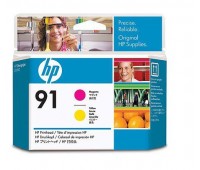 HP Печатающая головка HP 91 пурпурная и желтая (C9461A)