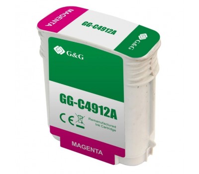 Картридж/ HP 82 Magenta для Designjet 500/500ps/510/800/800ps/copier cc800ps/815mfp 69-ml (C4912A) White Box With Chip (OC-C4912A)