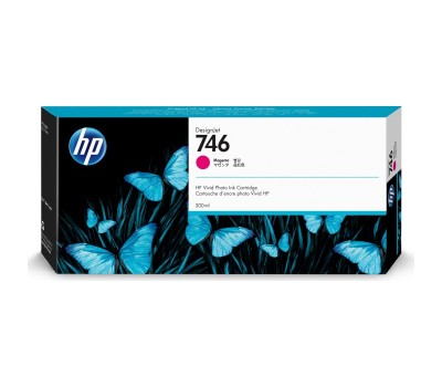 Картридж HP DesignJet 746, 300 мл, пурпурный/ magenta (P2V78A)